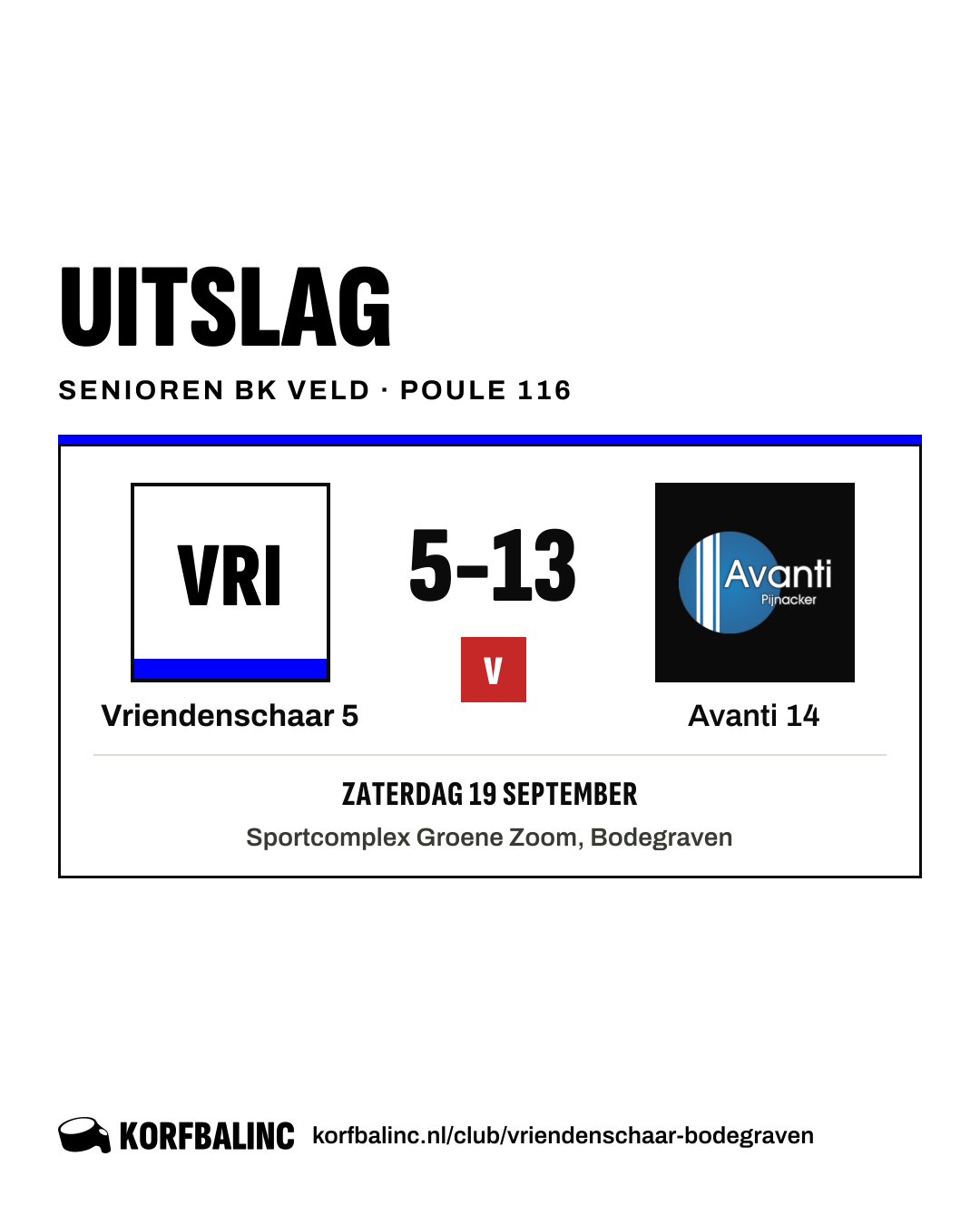 Vriendenschaar 5 - Avanti 14