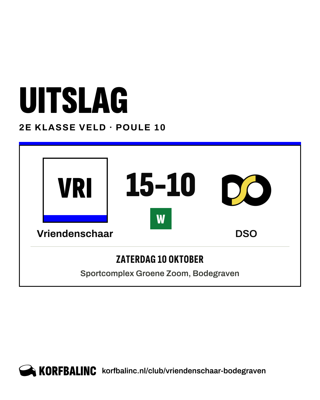 Vriendenschaar - DSO