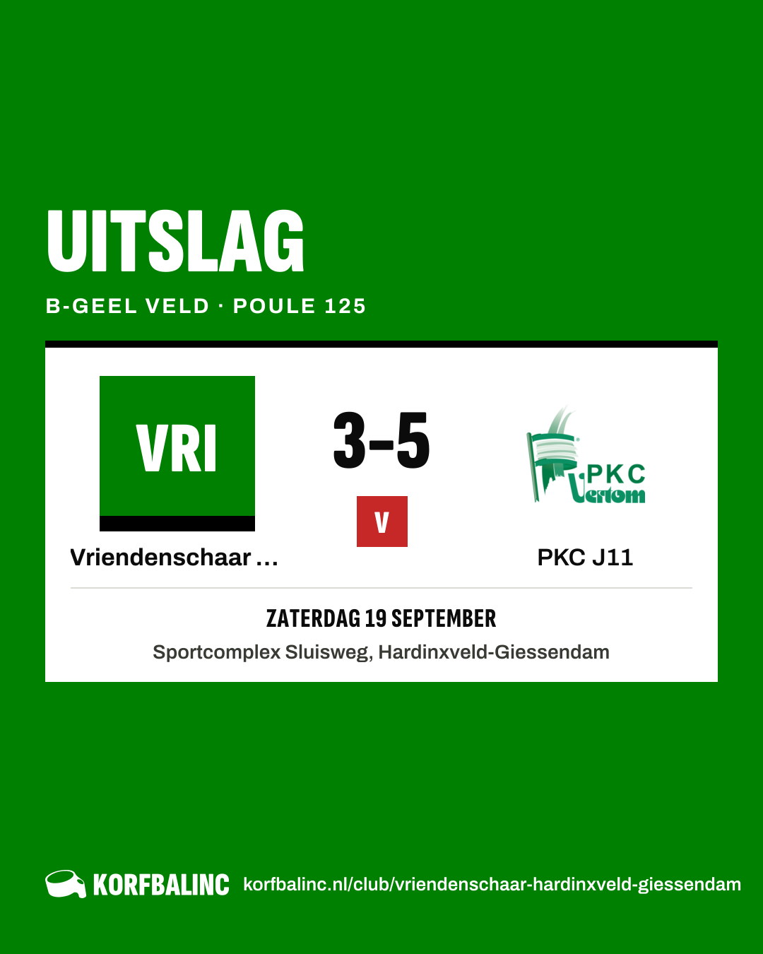 Vriendenschaar J9 - PKC J11