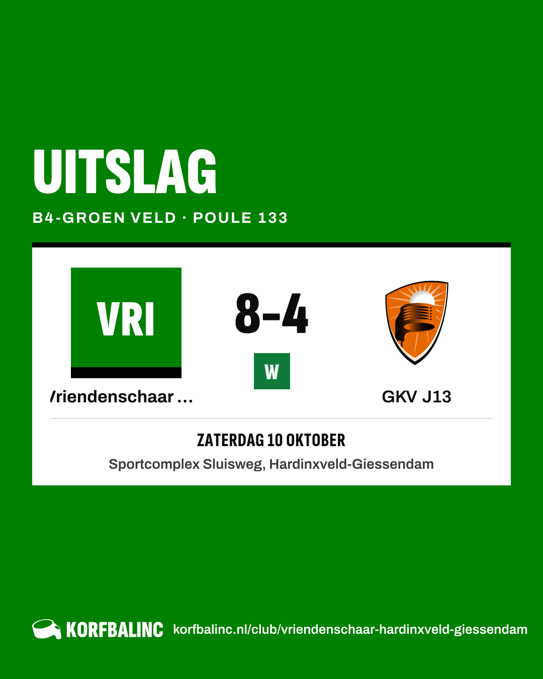 Vriendenschaar J16 - GKV J13