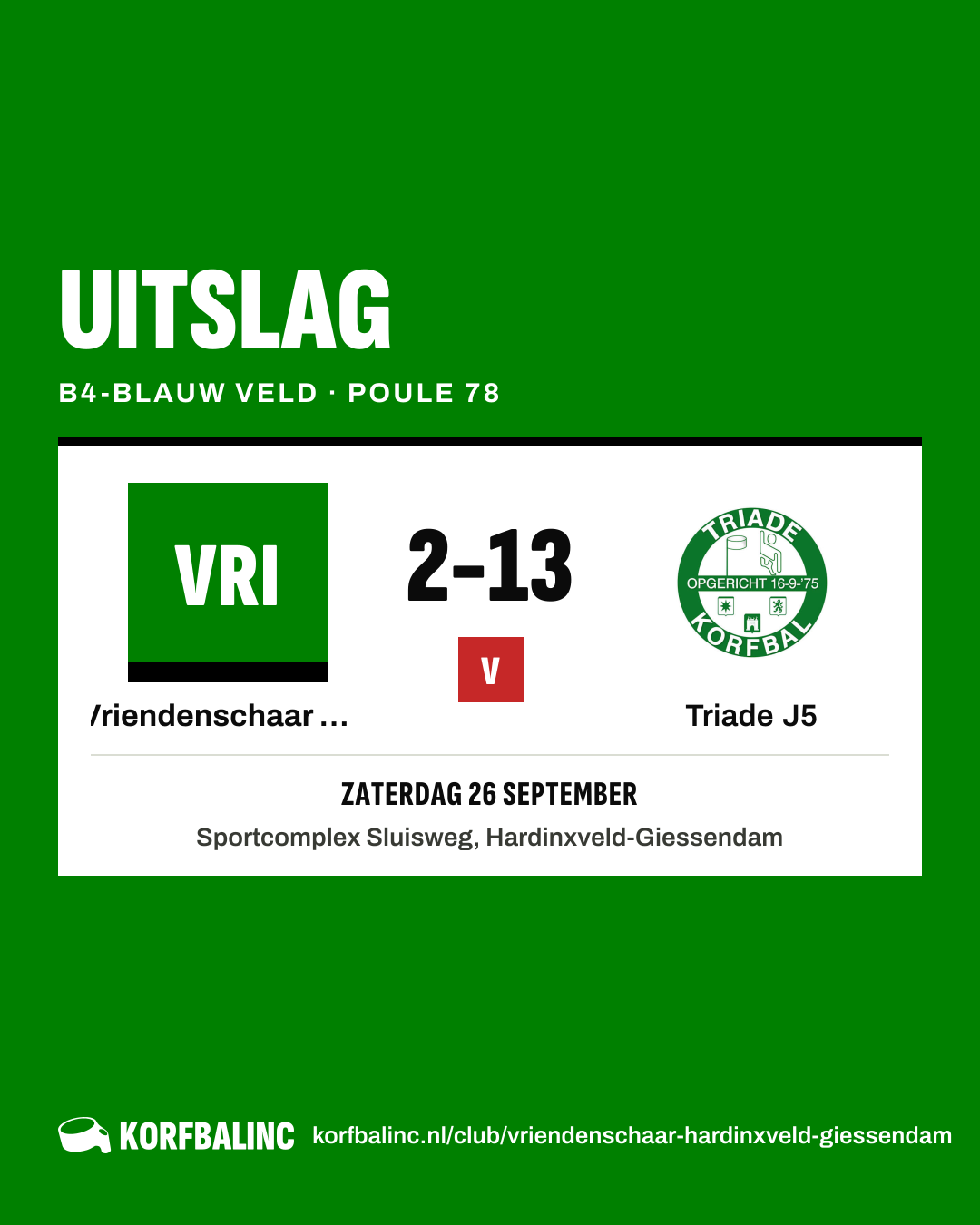 Vriendenschaar J22 - Triade J5