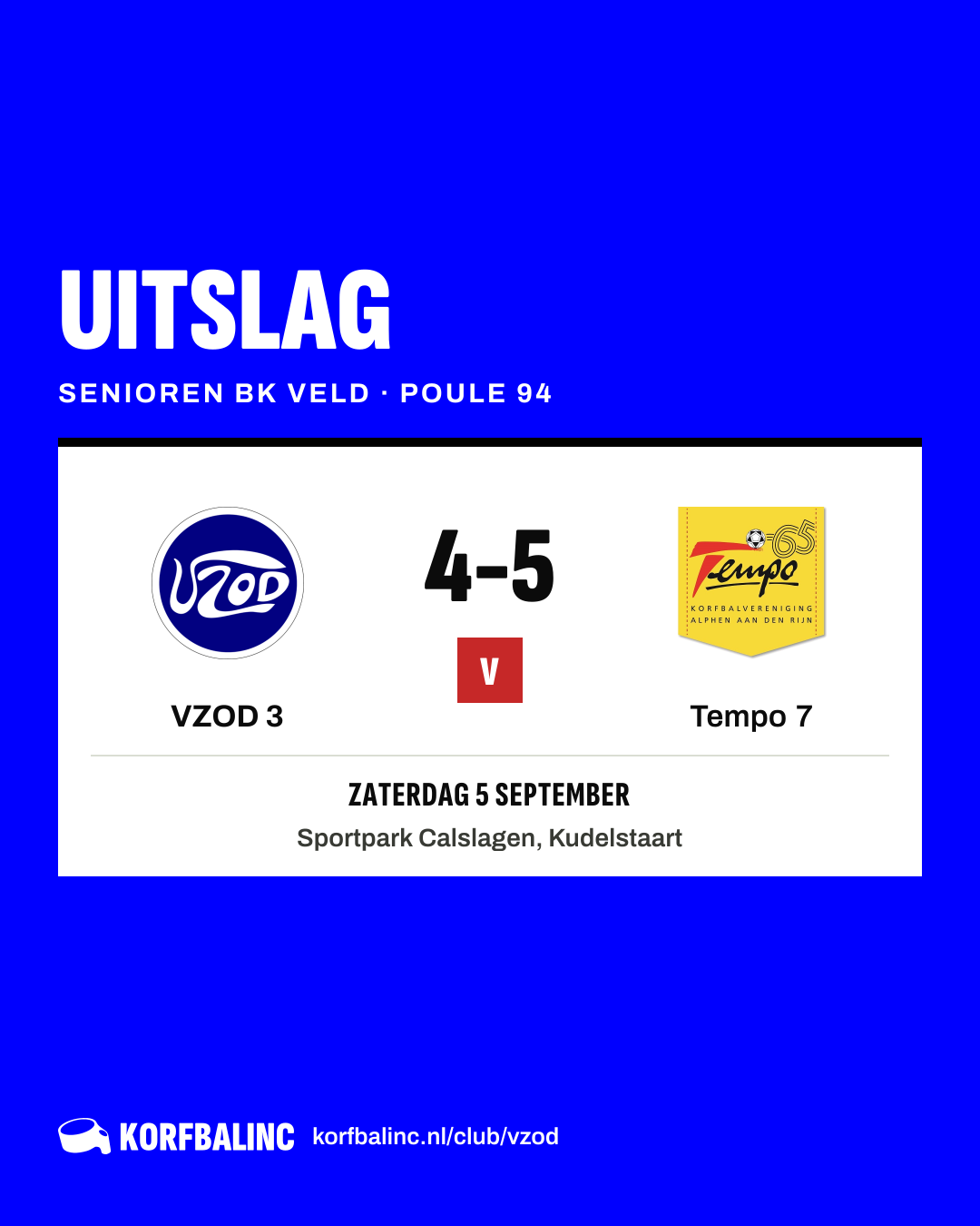 VZOD 3 - Tempo 7
