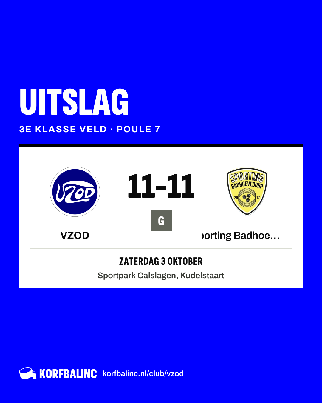 VZOD - Sporting Badhoevedorp