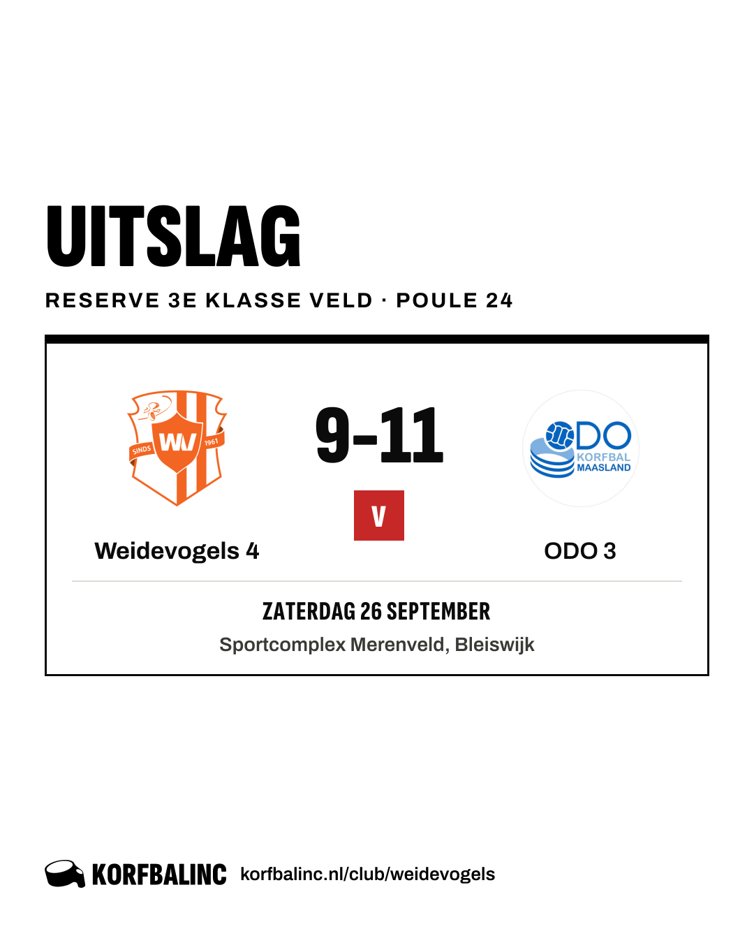 Weidevogels 4 - ODO 3