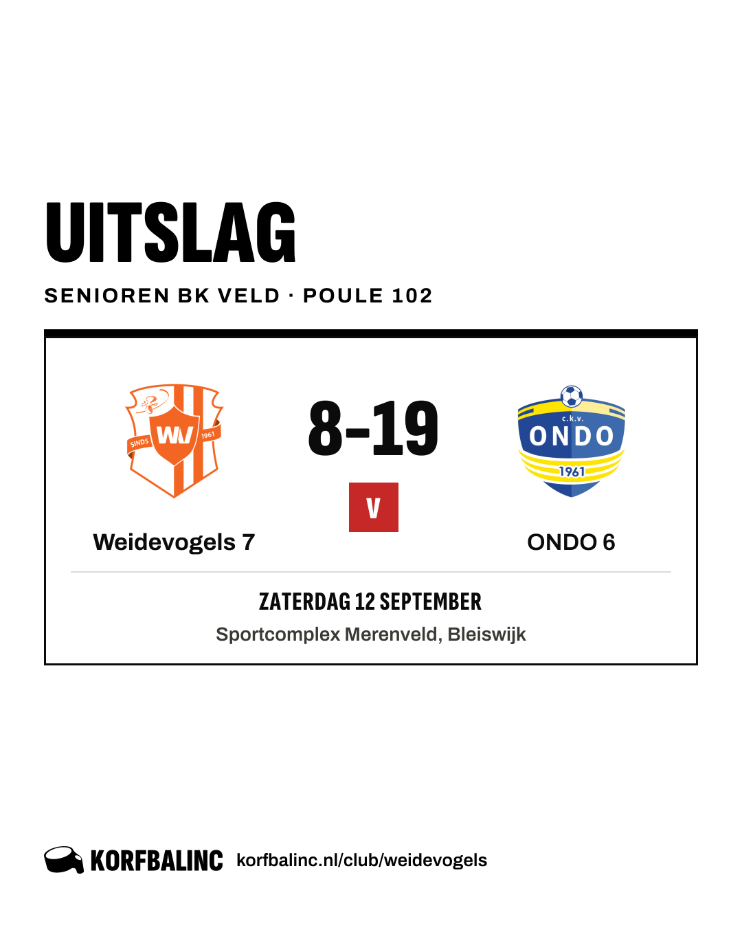 Weidevogels 7 - ONDO 6
