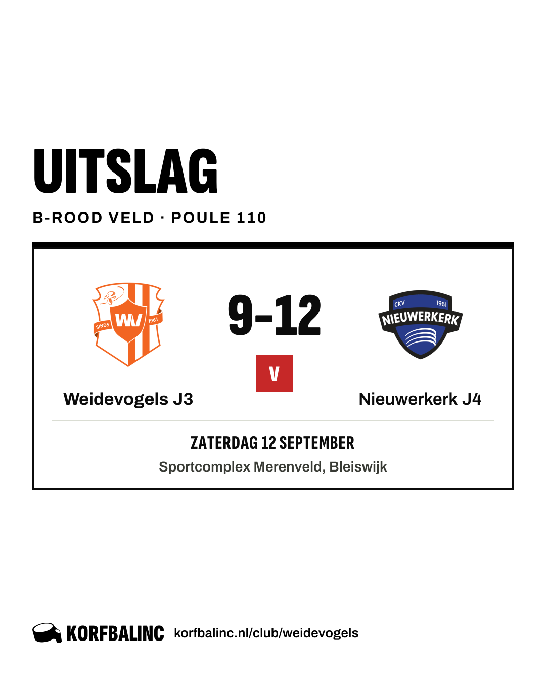 Weidevogels J3 - Nieuwerkerk J4