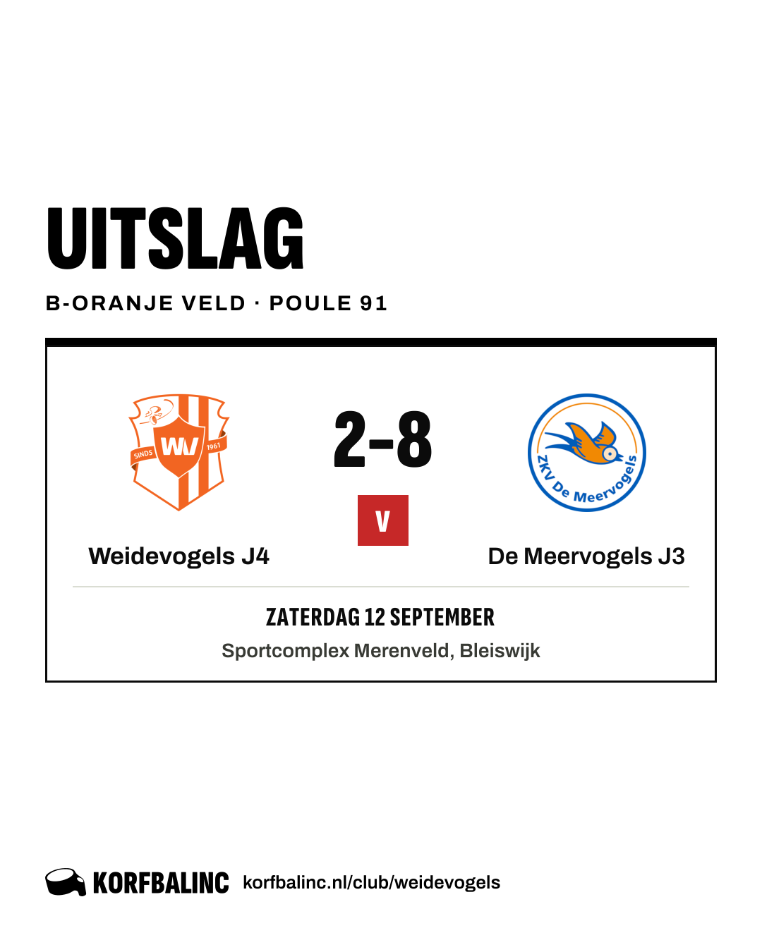 Weidevogels J4 - De Meervogels J3