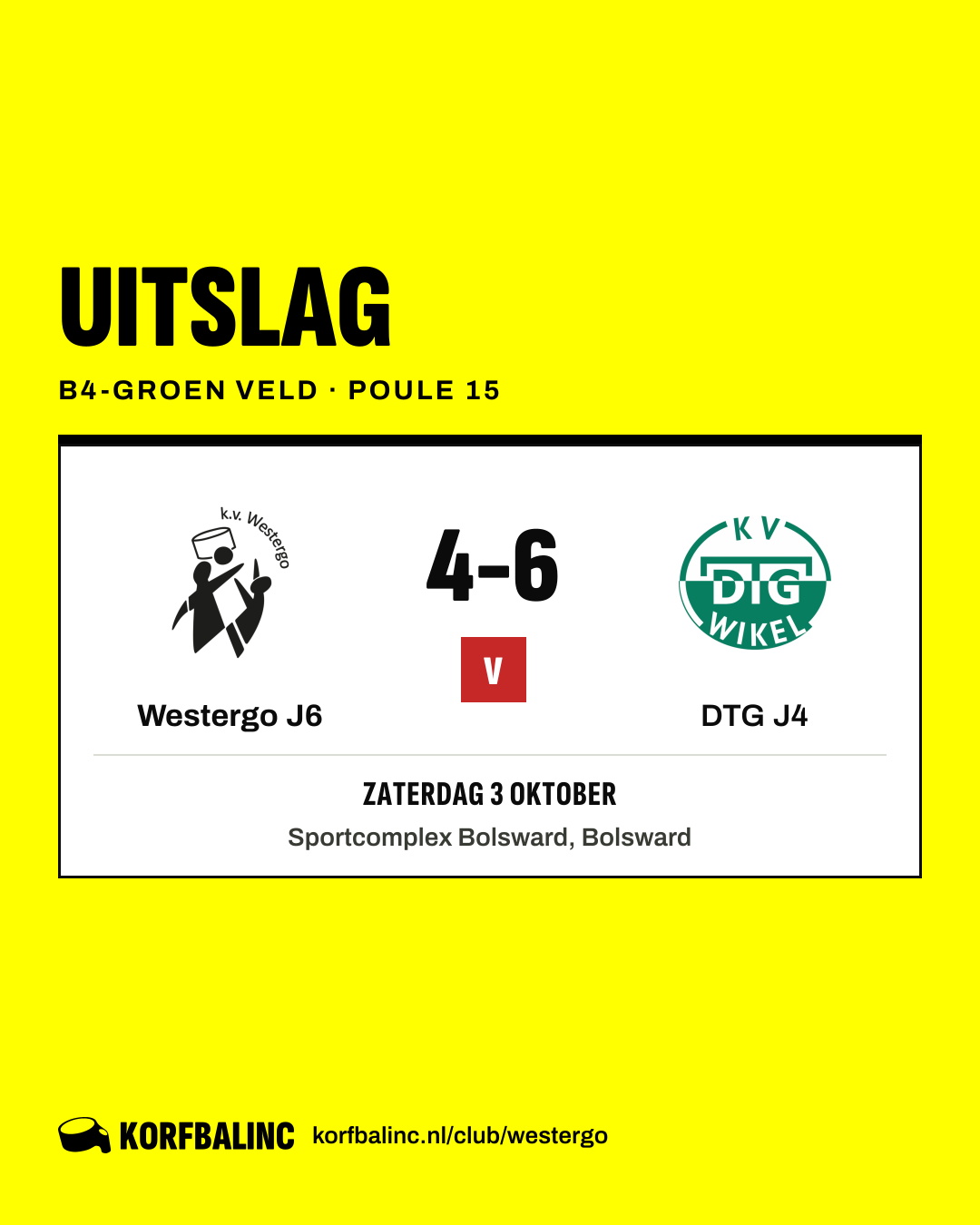 Westergo J6 - DTG J4