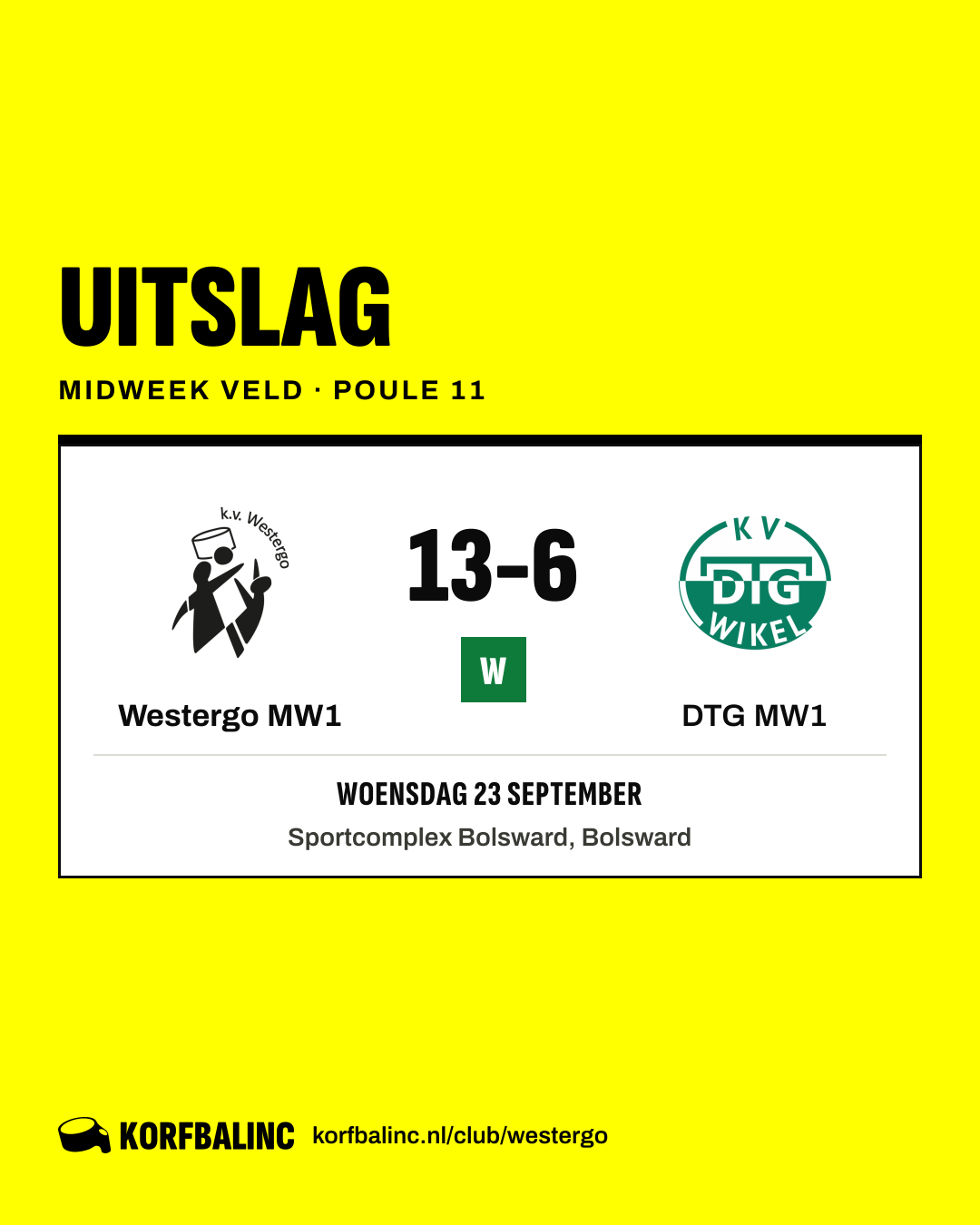 Westergo MW1 - DTG MW1