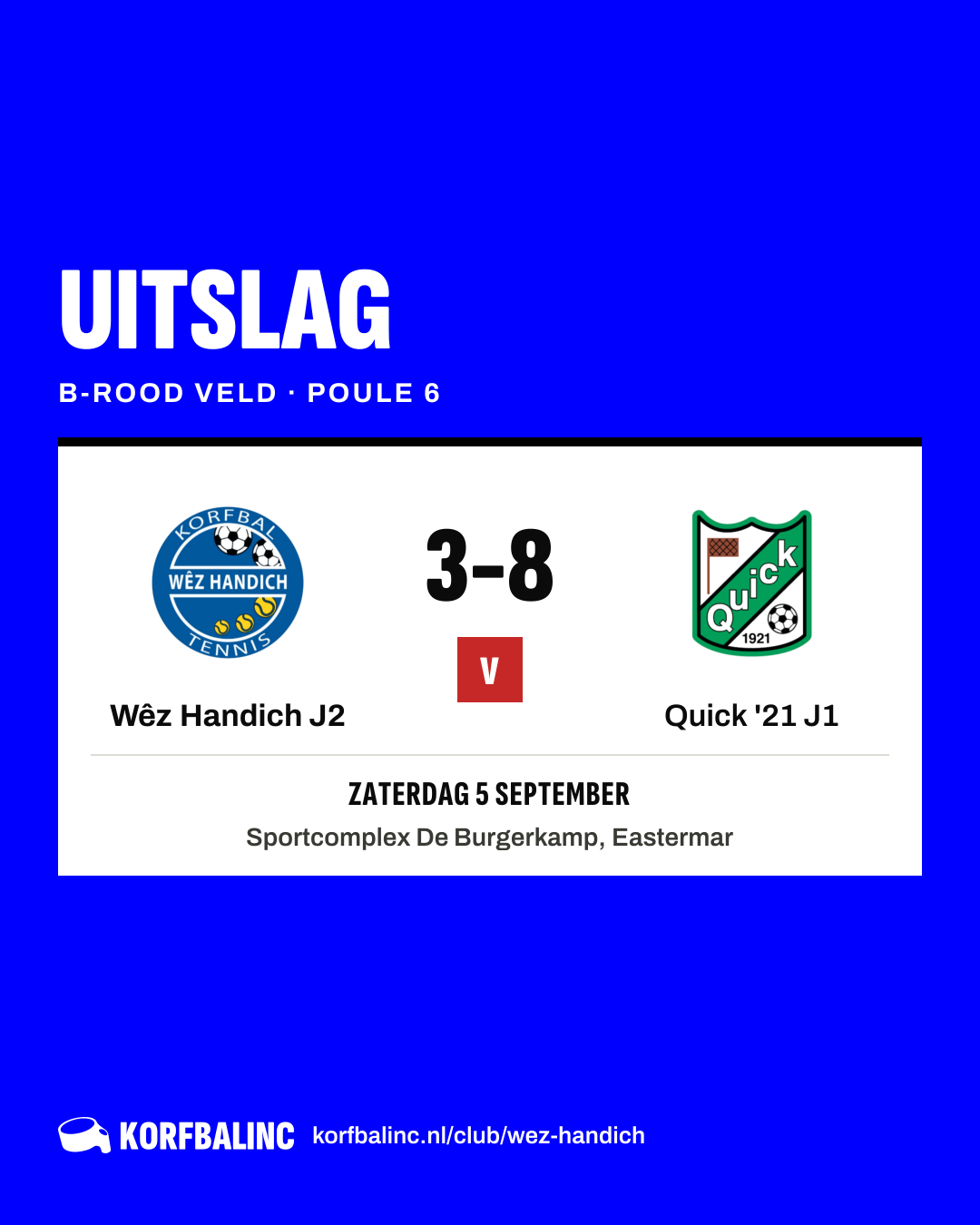 Wêz Handich J2 - Quick '21 J1