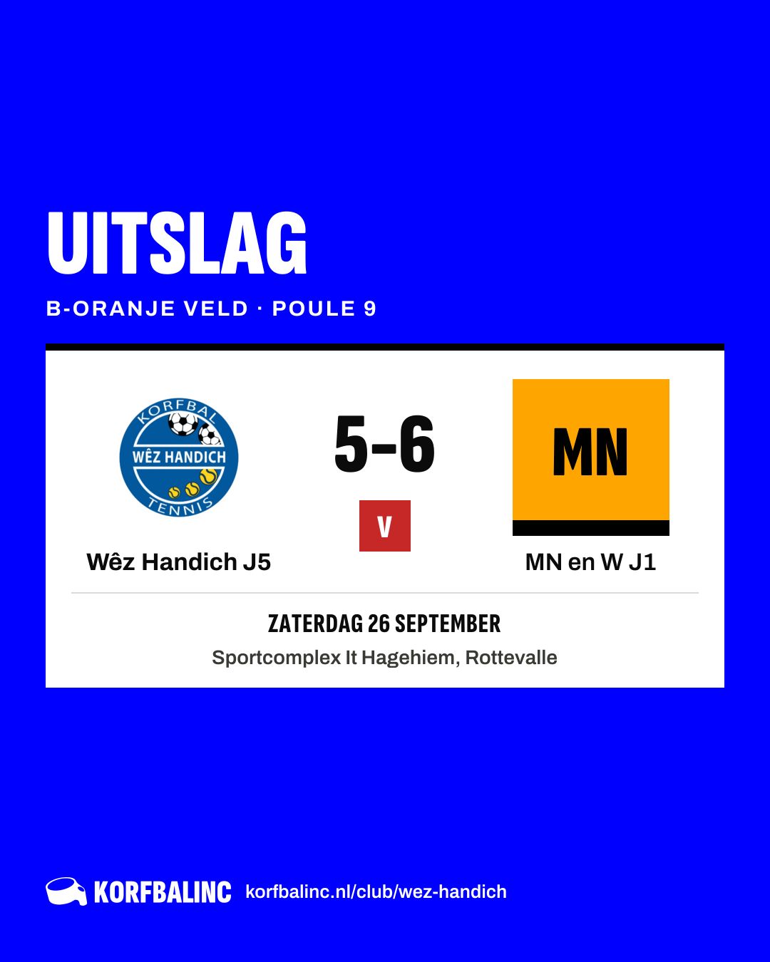 Wêz Handich J5 - MN en W J1