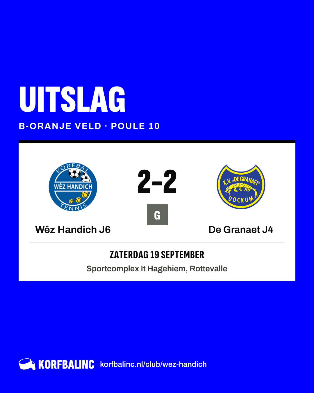 Wêz Handich J6 - De Granaet J4