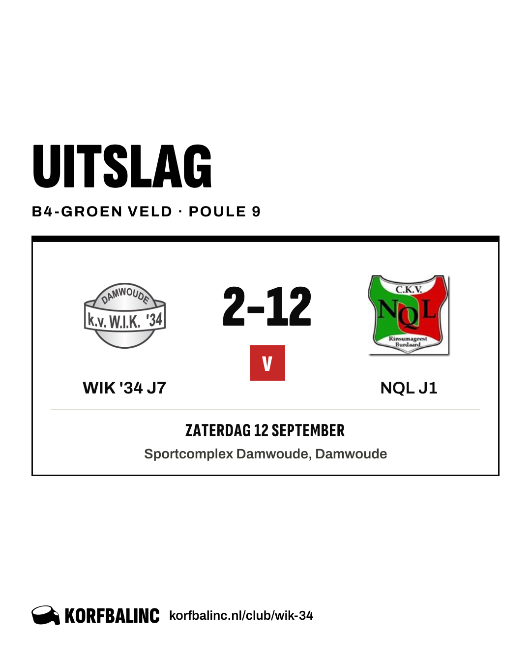 WIK '34 J7 - NQL J1
