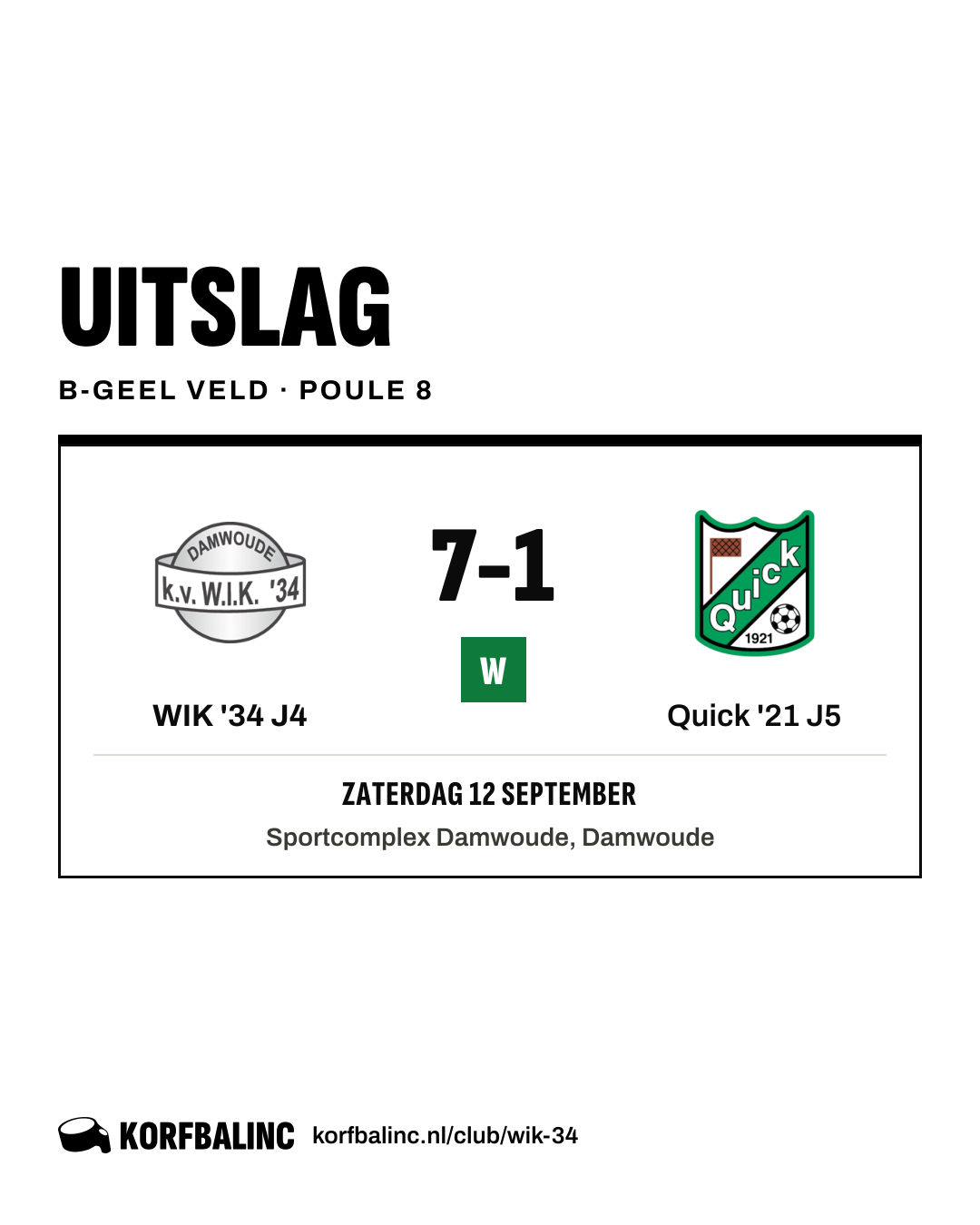 WIK '34 J4 - Quick '21 J5