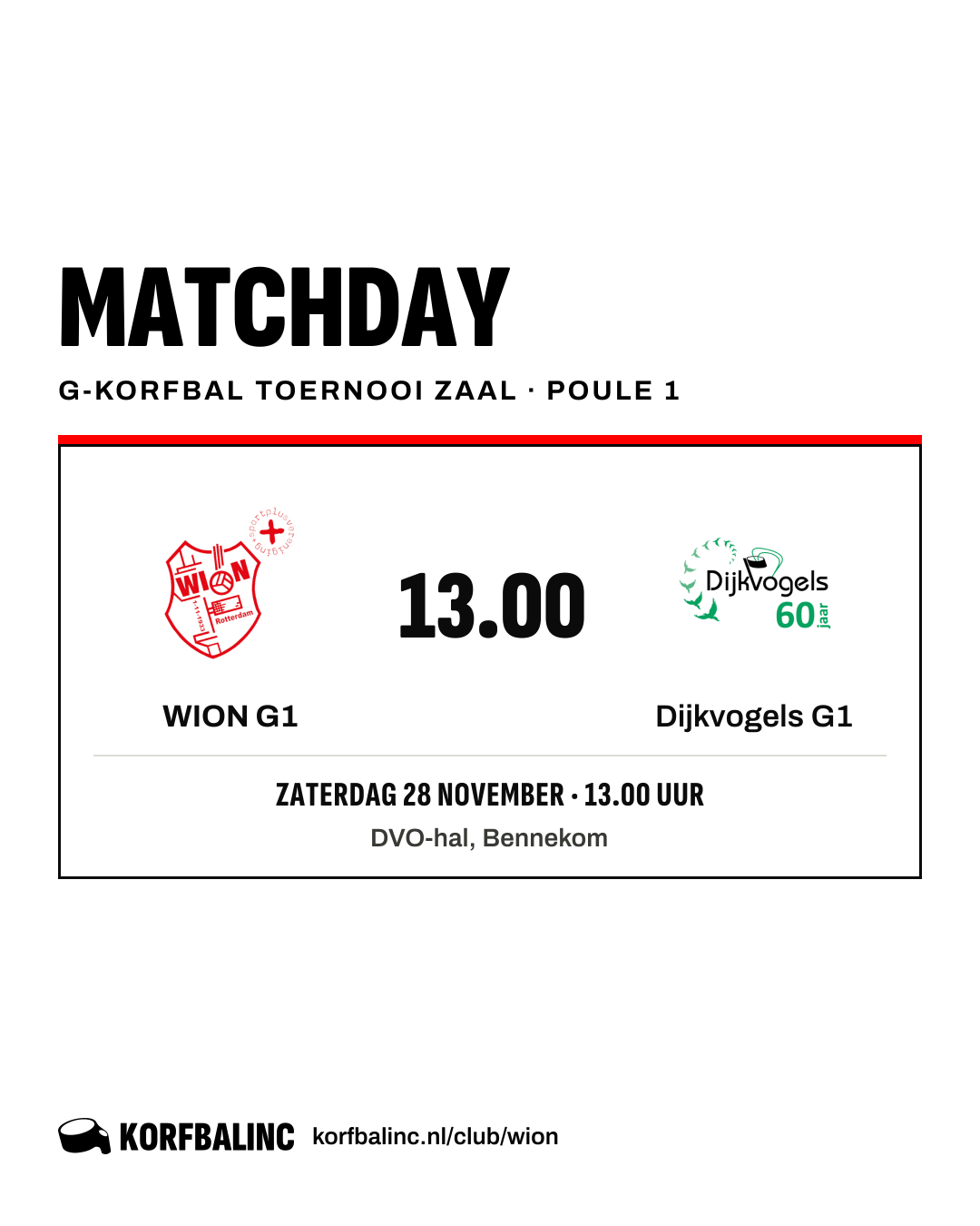 WION G1 - Dijkvogels G1