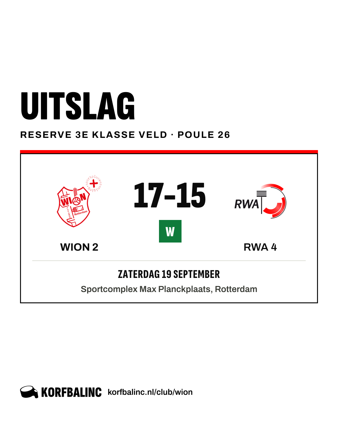 WION 2 - RWA 4