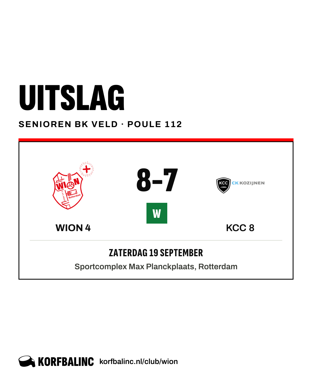 WION 4 - KCC 8