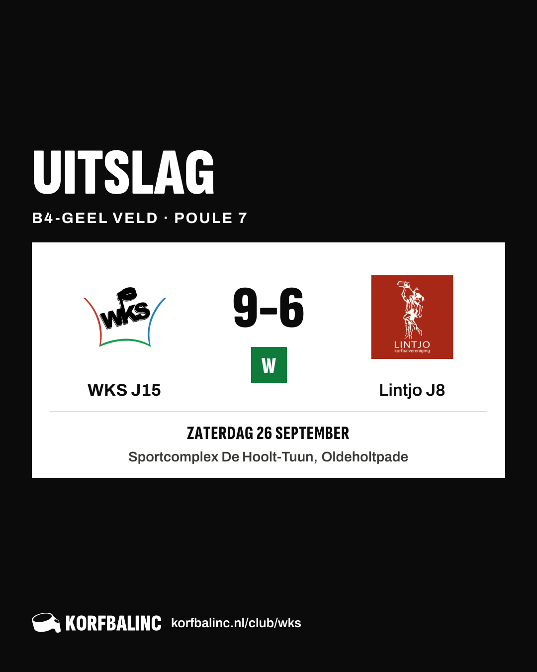 WKS J15 - Lintjo J8