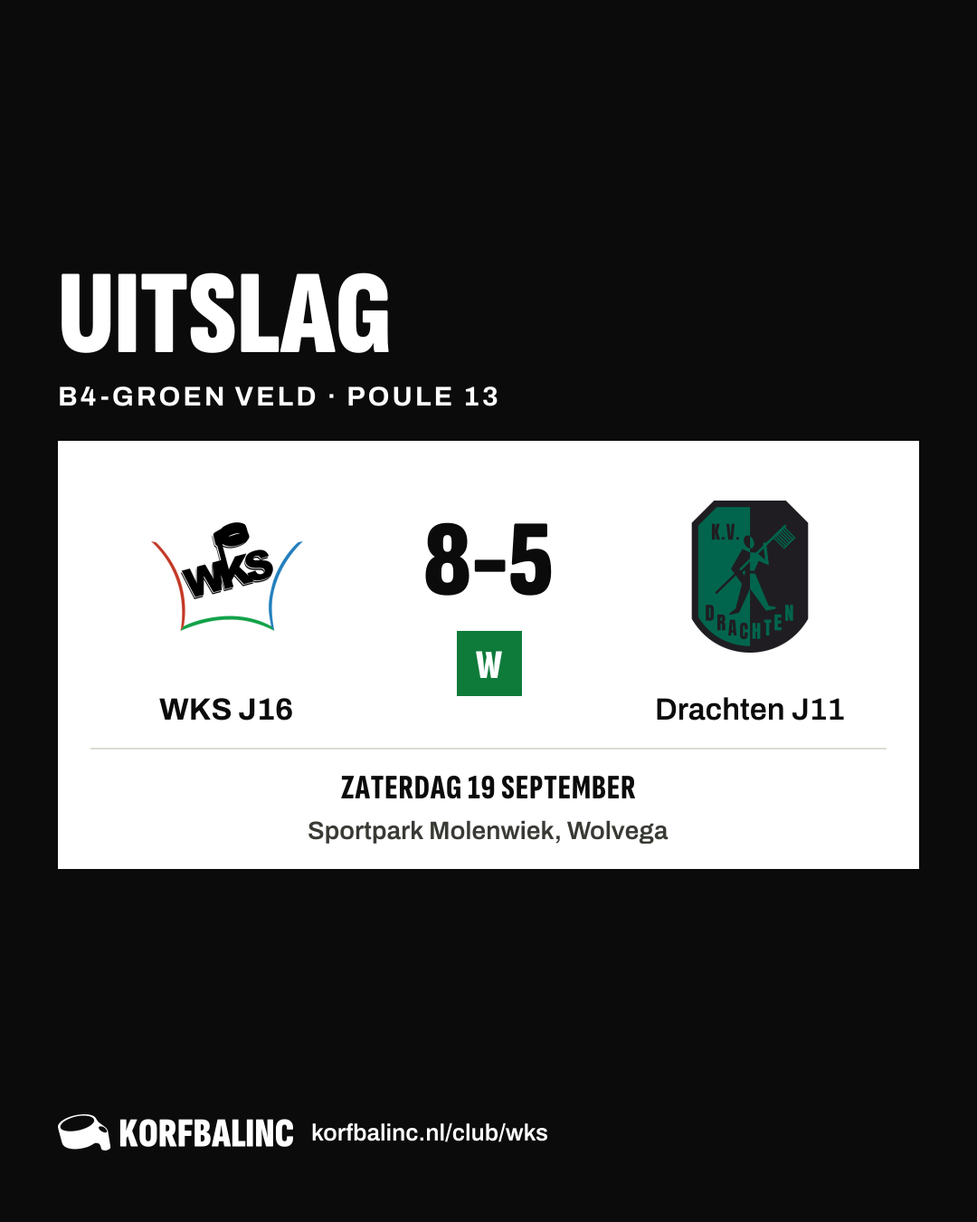 WKS J16 - Drachten J11