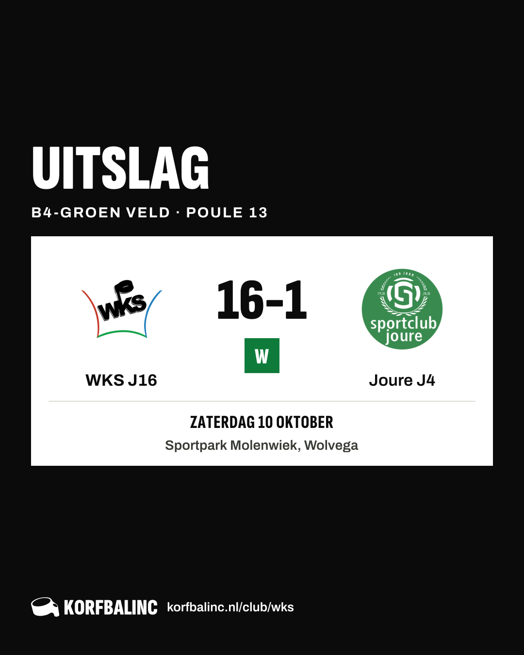WKS J16 - Joure J4