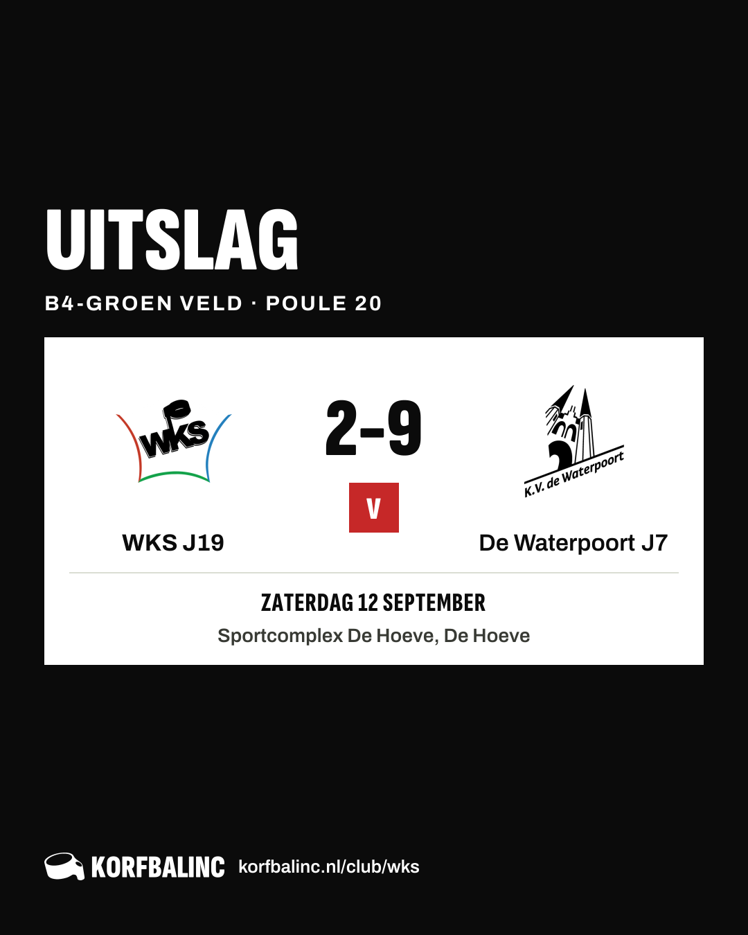 WKS J19 - De Waterpoort J7