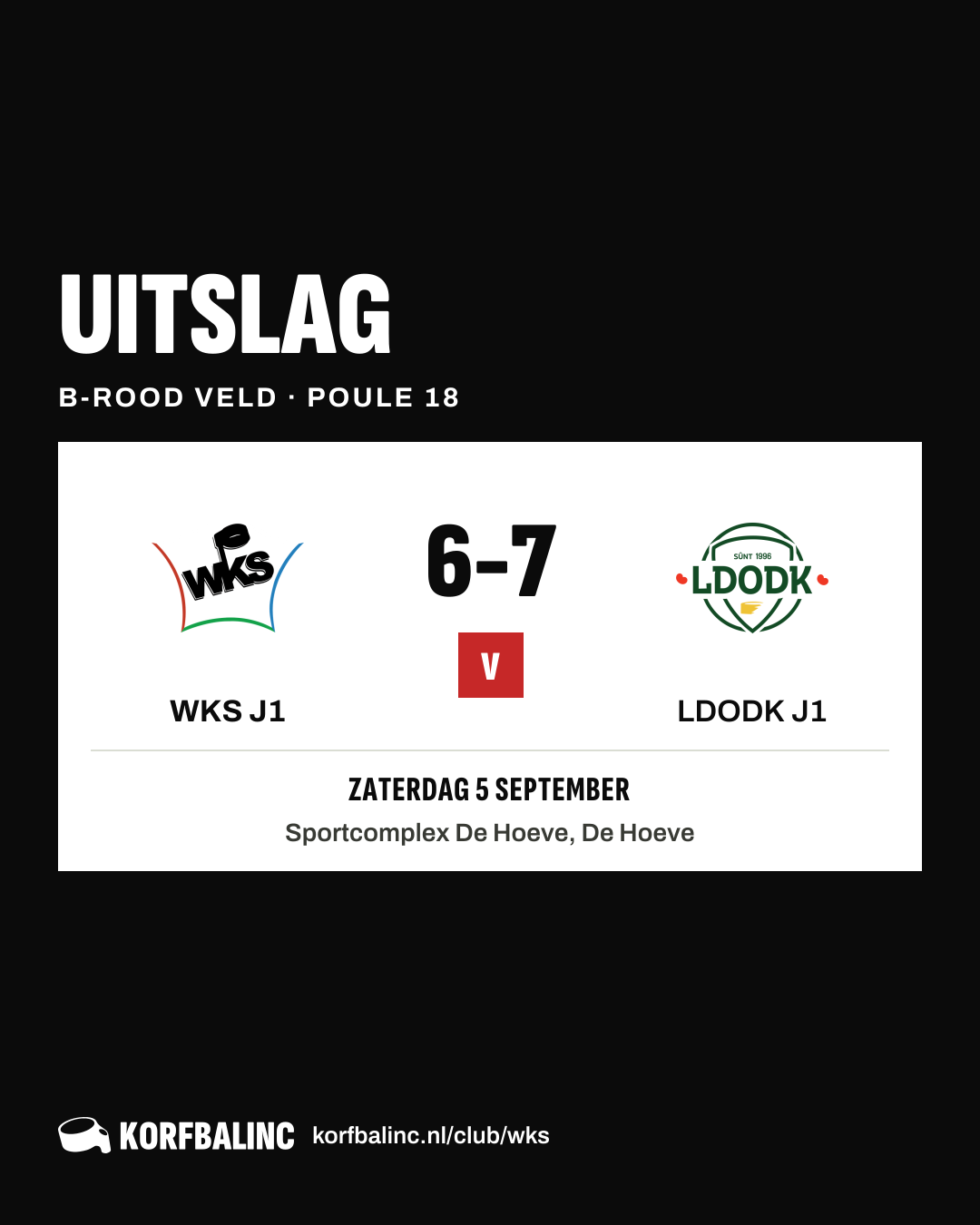 WKS J1 - LDODK J1