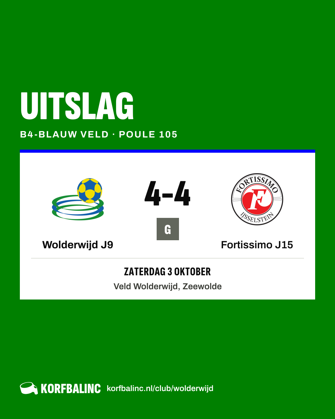 Wolderwijd J9 - Fortissimo J15