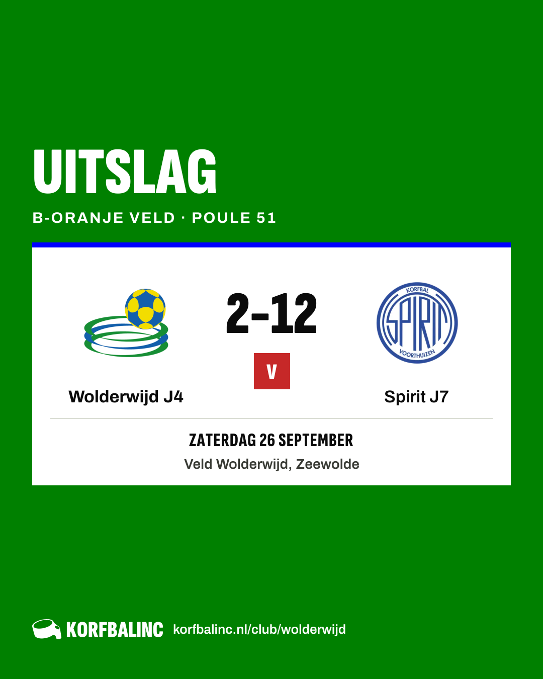 Wolderwijd J4 - Spirit J7