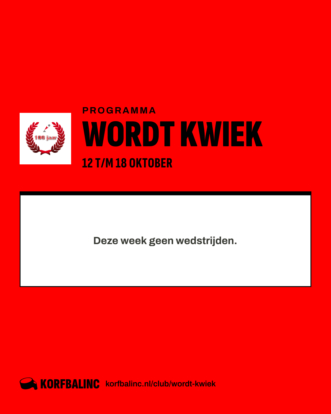 Uitslagen Wordt Kwiek