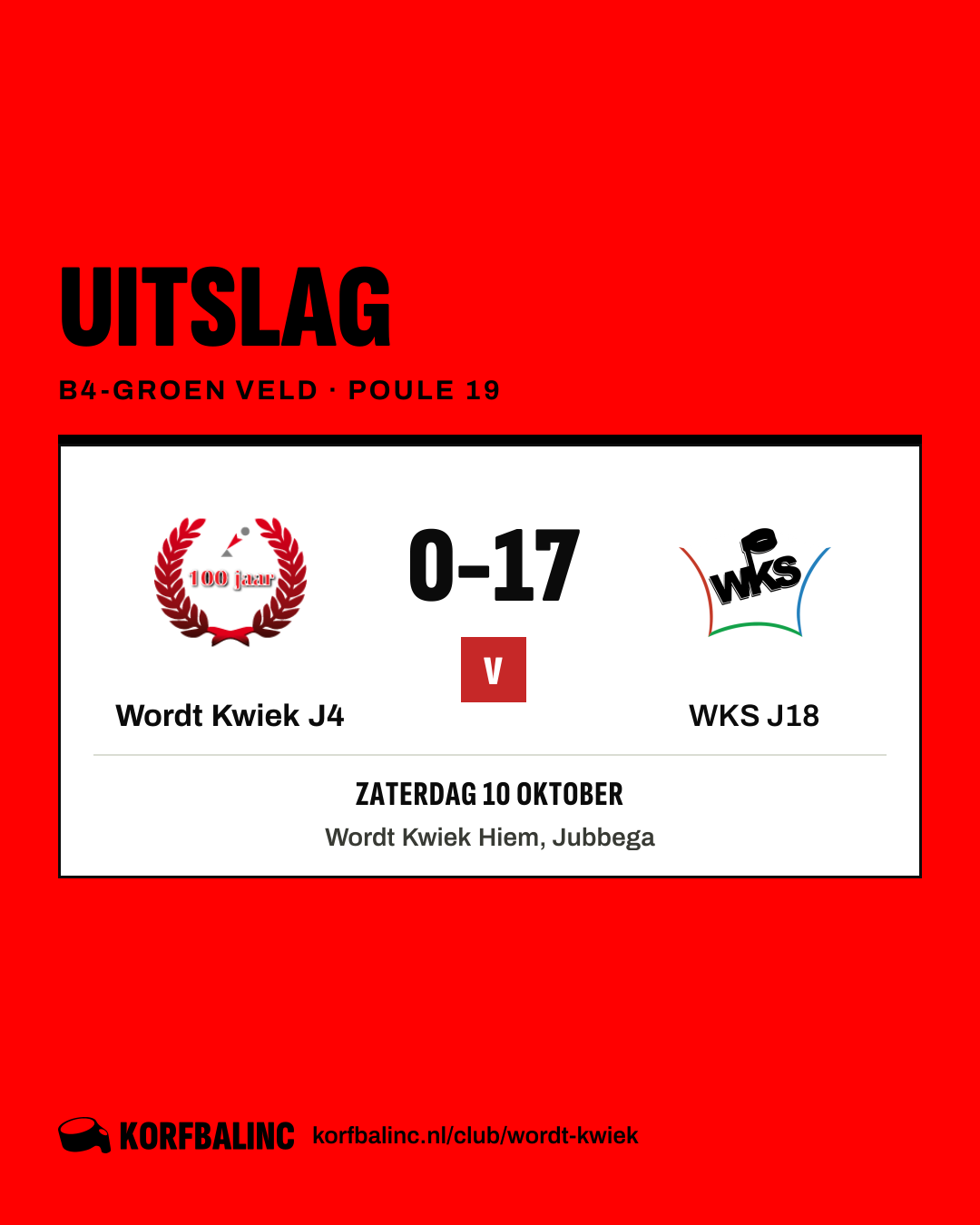 Wordt Kwiek J4 - WKS J18
