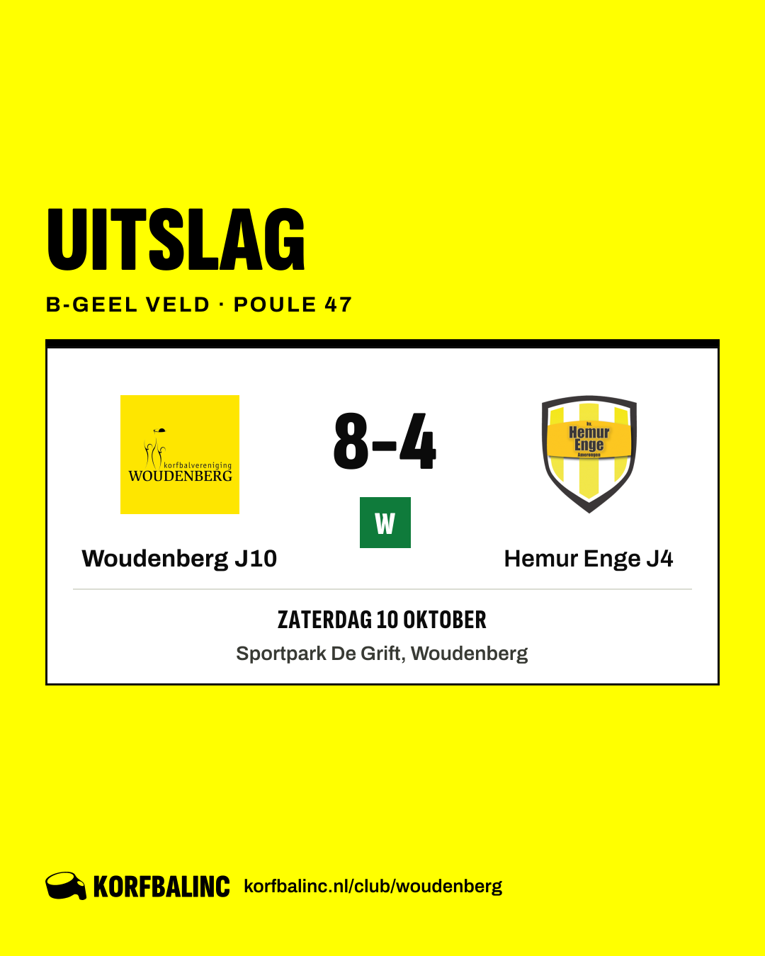 Woudenberg J10 - Hemur Enge J4