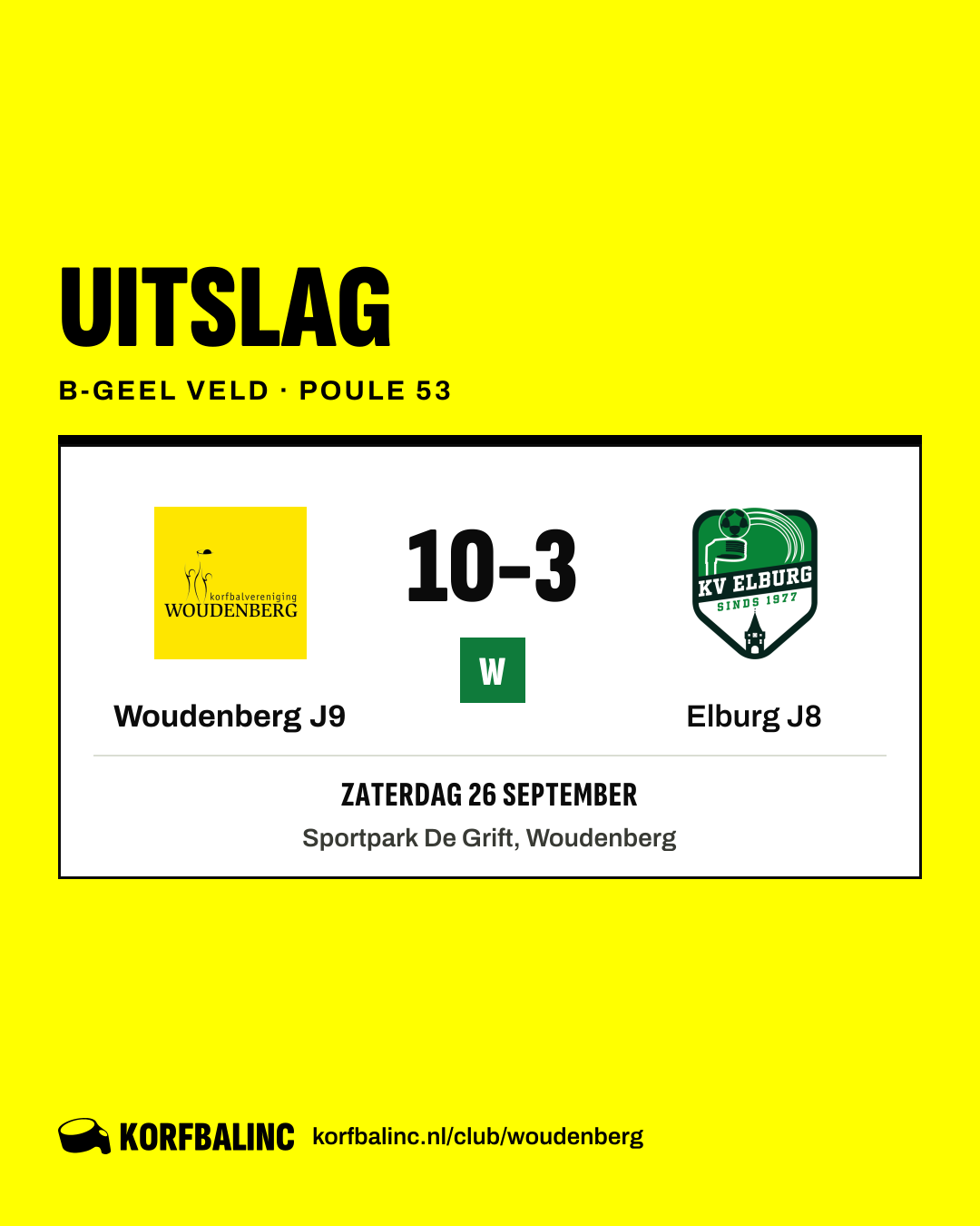 Woudenberg J9 - Elburg J8