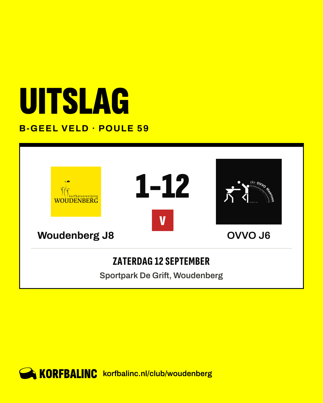 Woudenberg J8 - OVVO J6
