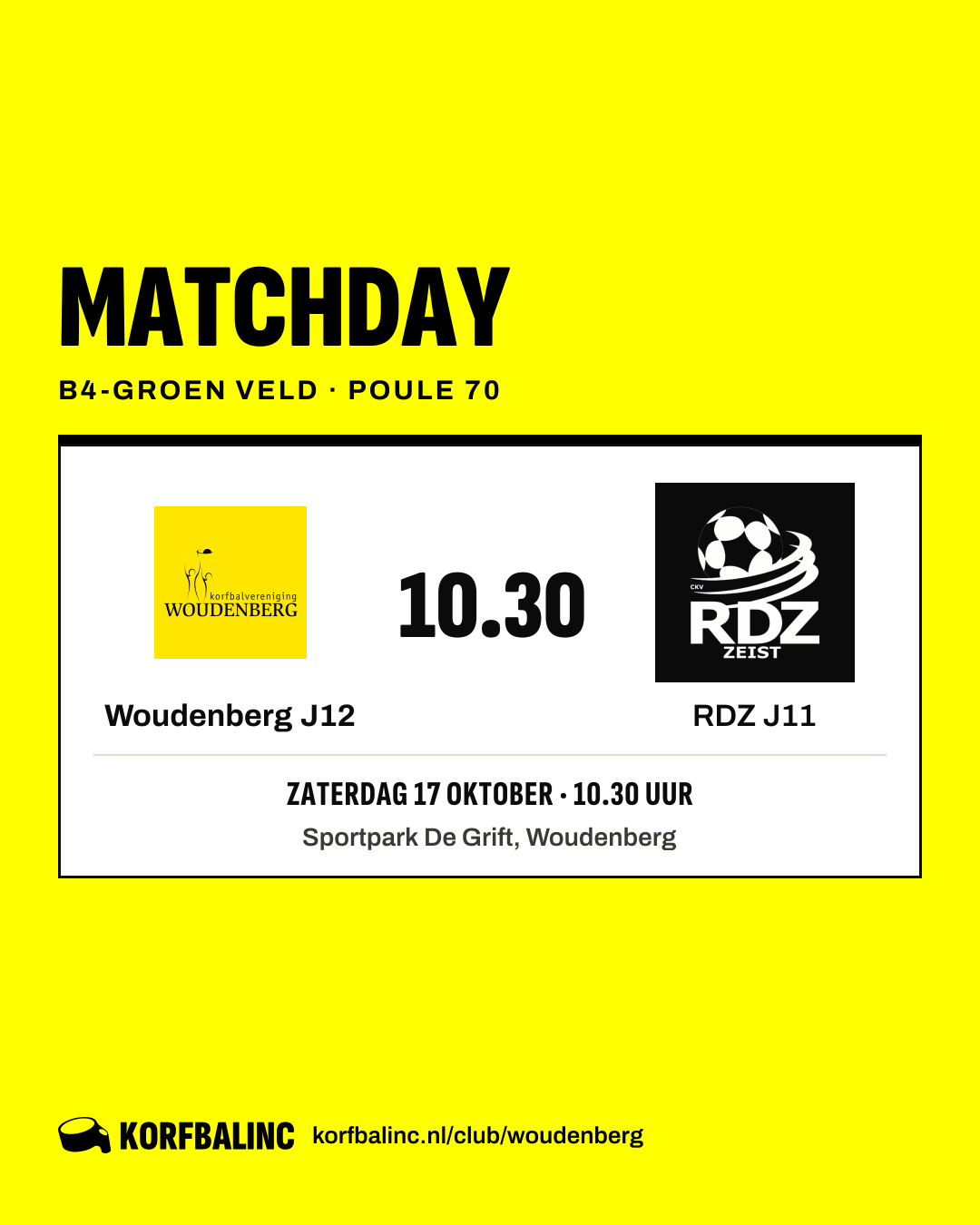 Woudenberg J12 - RDZ J11