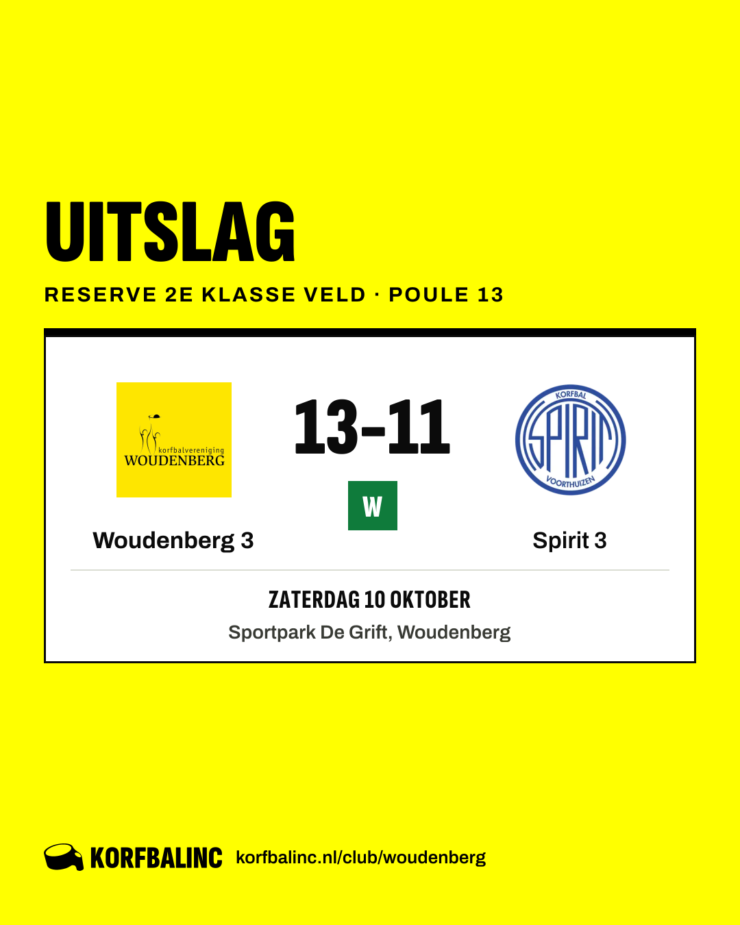 Woudenberg 3 - Spirit 3