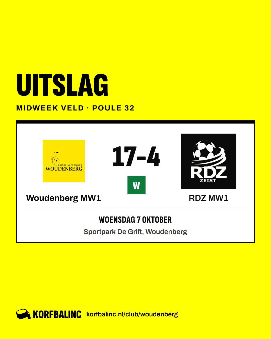 Woudenberg MW1 - RDZ MW1