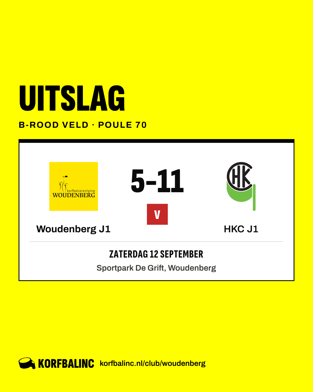 Woudenberg J1 - HKC J1
