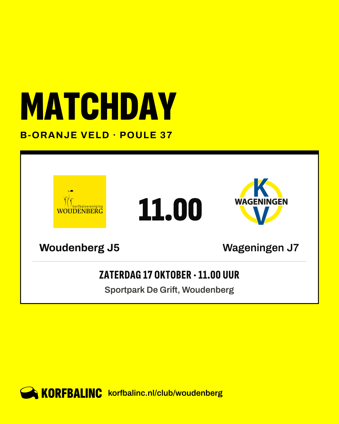 Woudenberg J5 - Wageningen J7