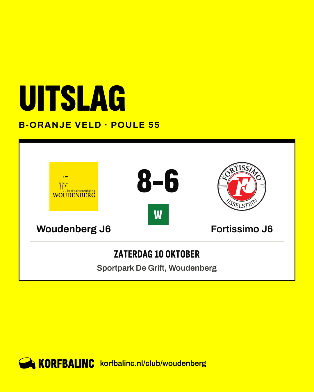 Woudenberg J6 - Fortissimo J6