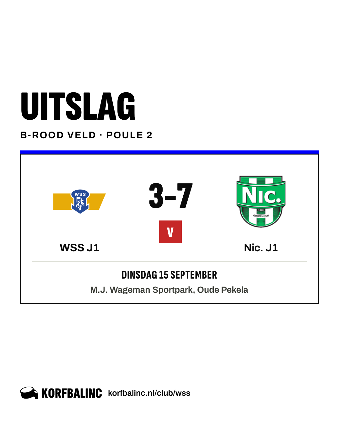 WSS J1 - Nic. J1