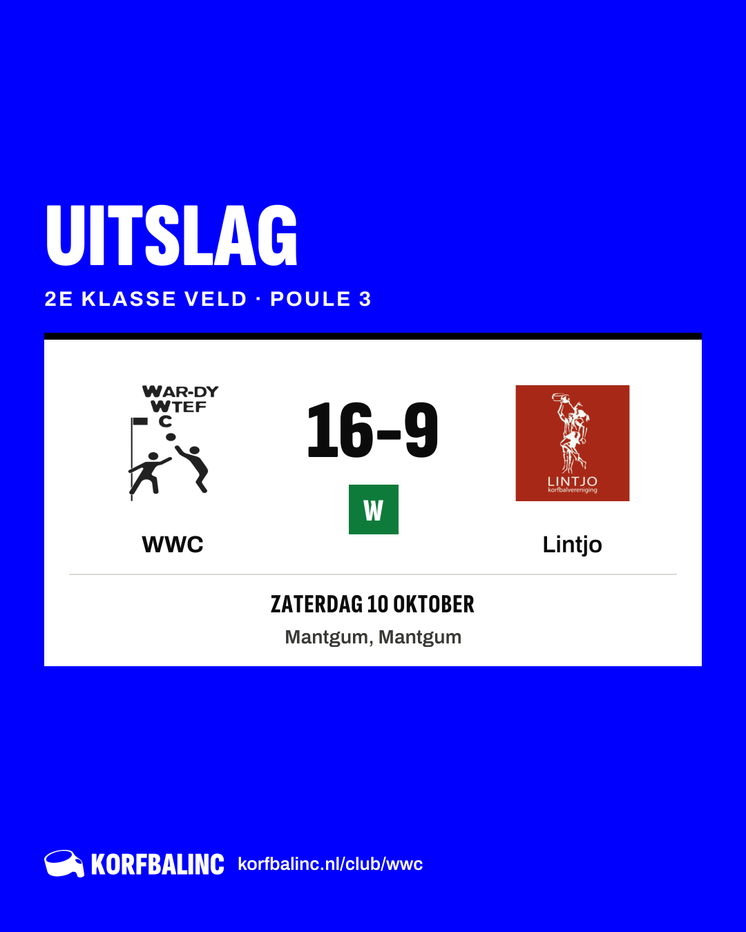 WWC - Lintjo