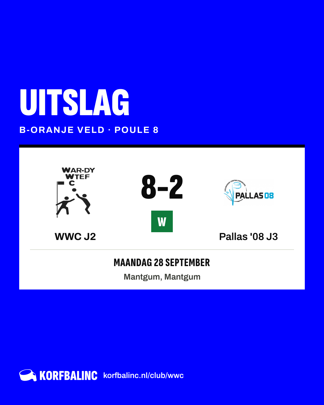 WWC J2 - Pallas '08 J3