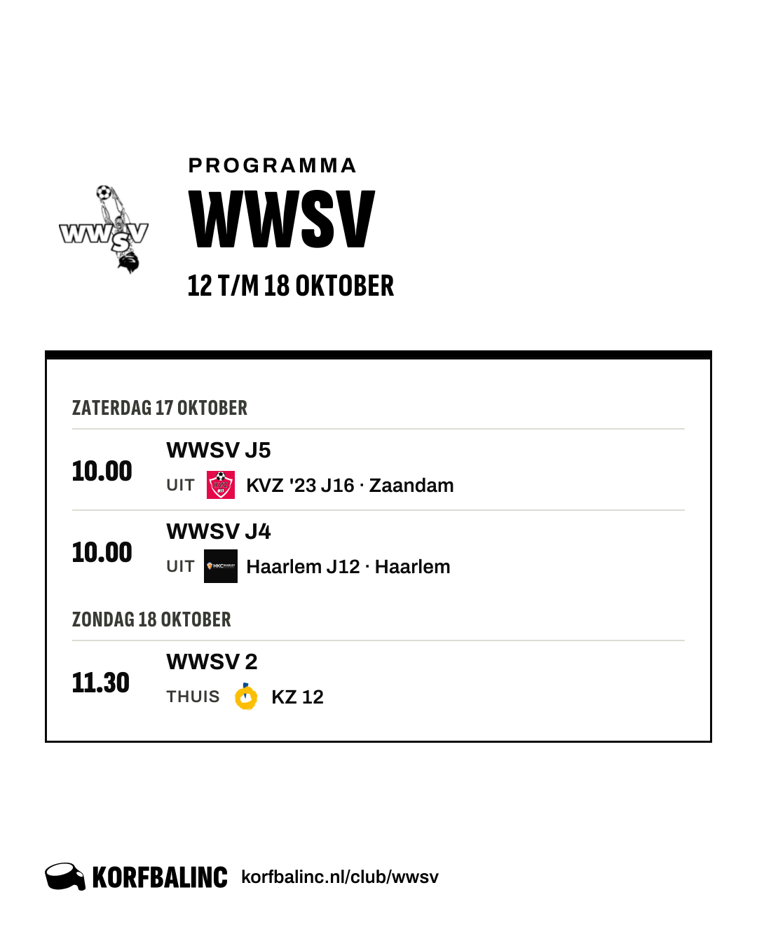 Programma WWSV
