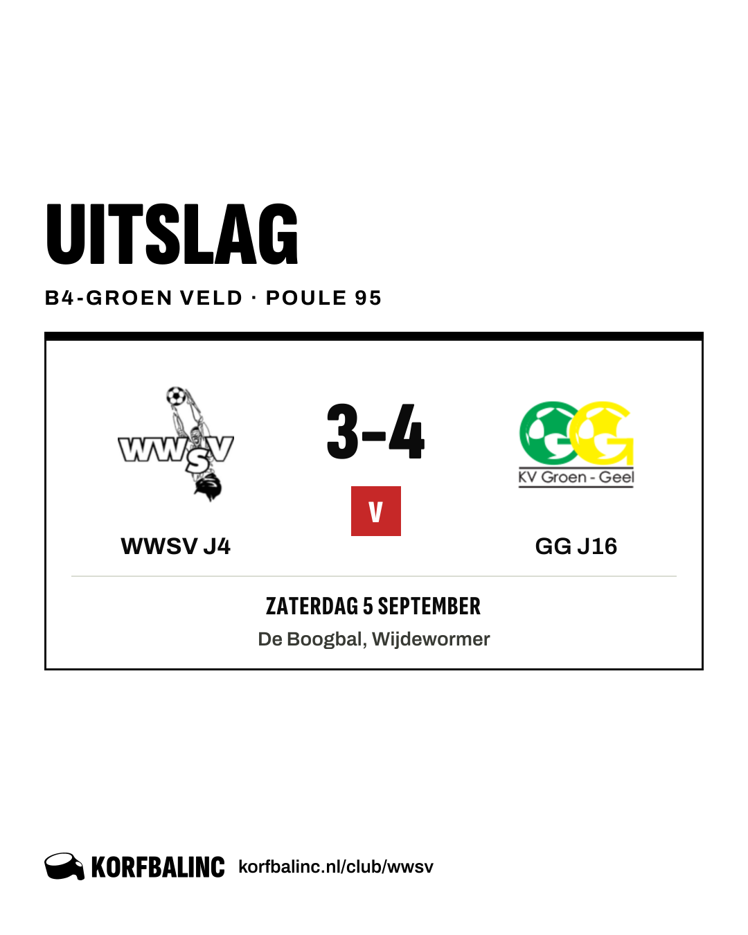 WWSV J4 - GG J16