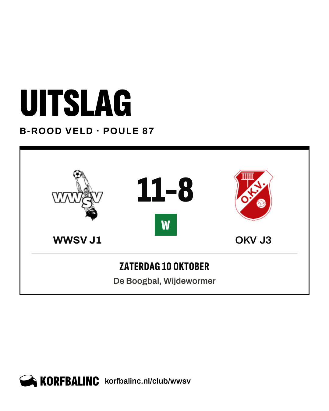 WWSV J1 - OKV J3