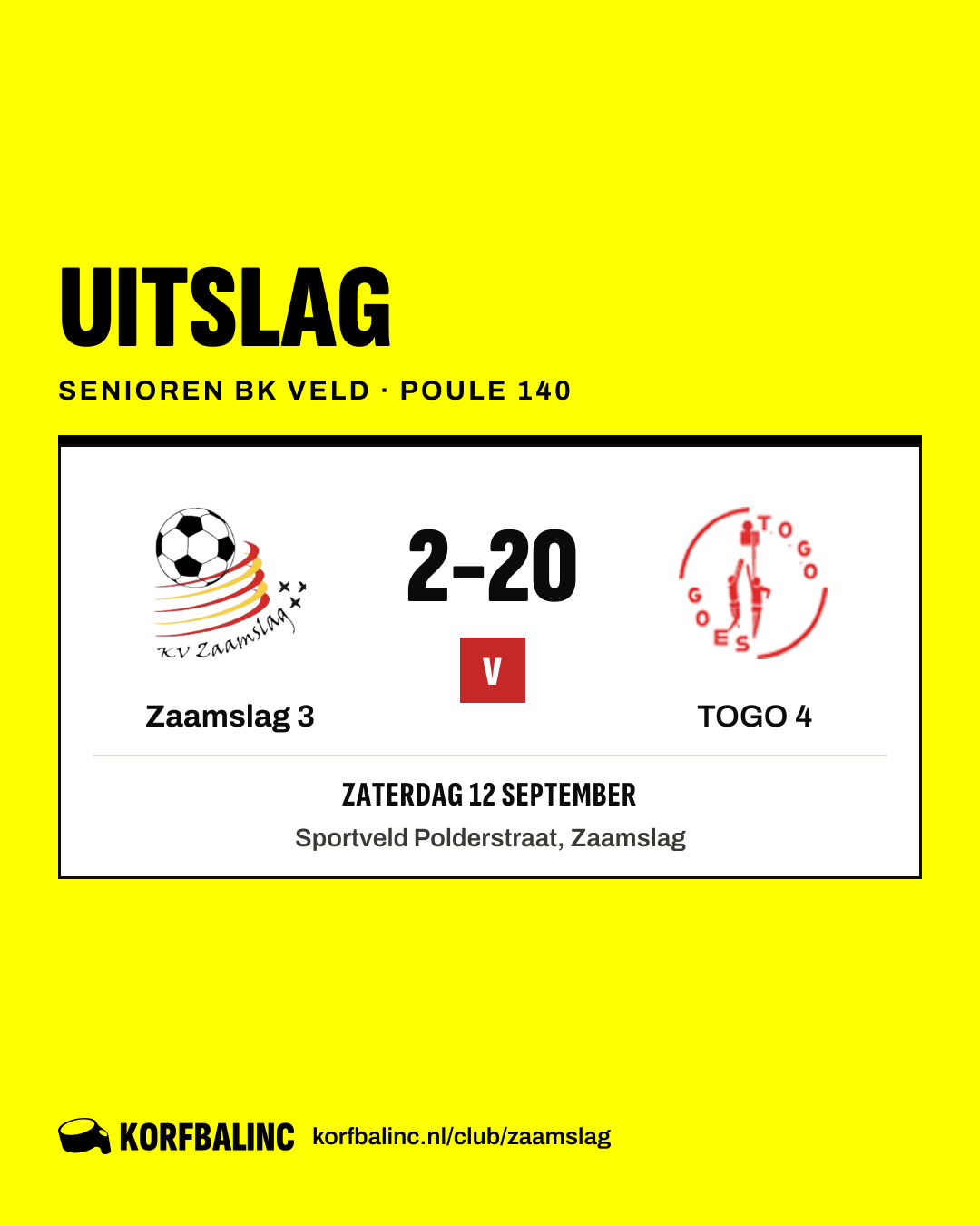 Zaamslag 3 - TOGO 4
