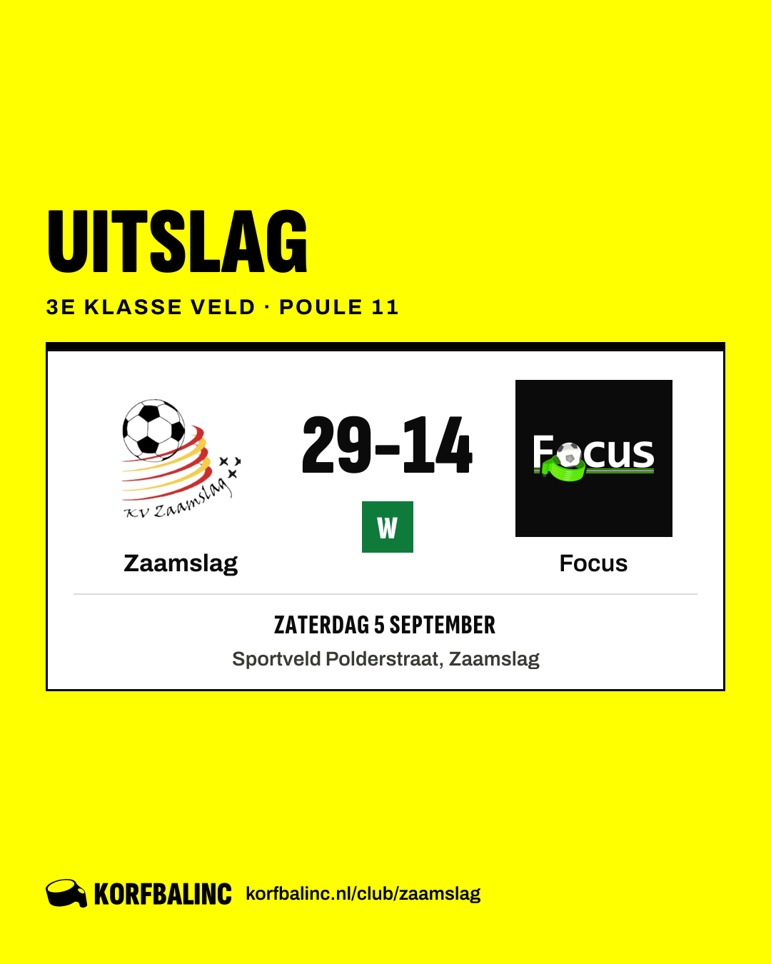 Zaamslag - Focus