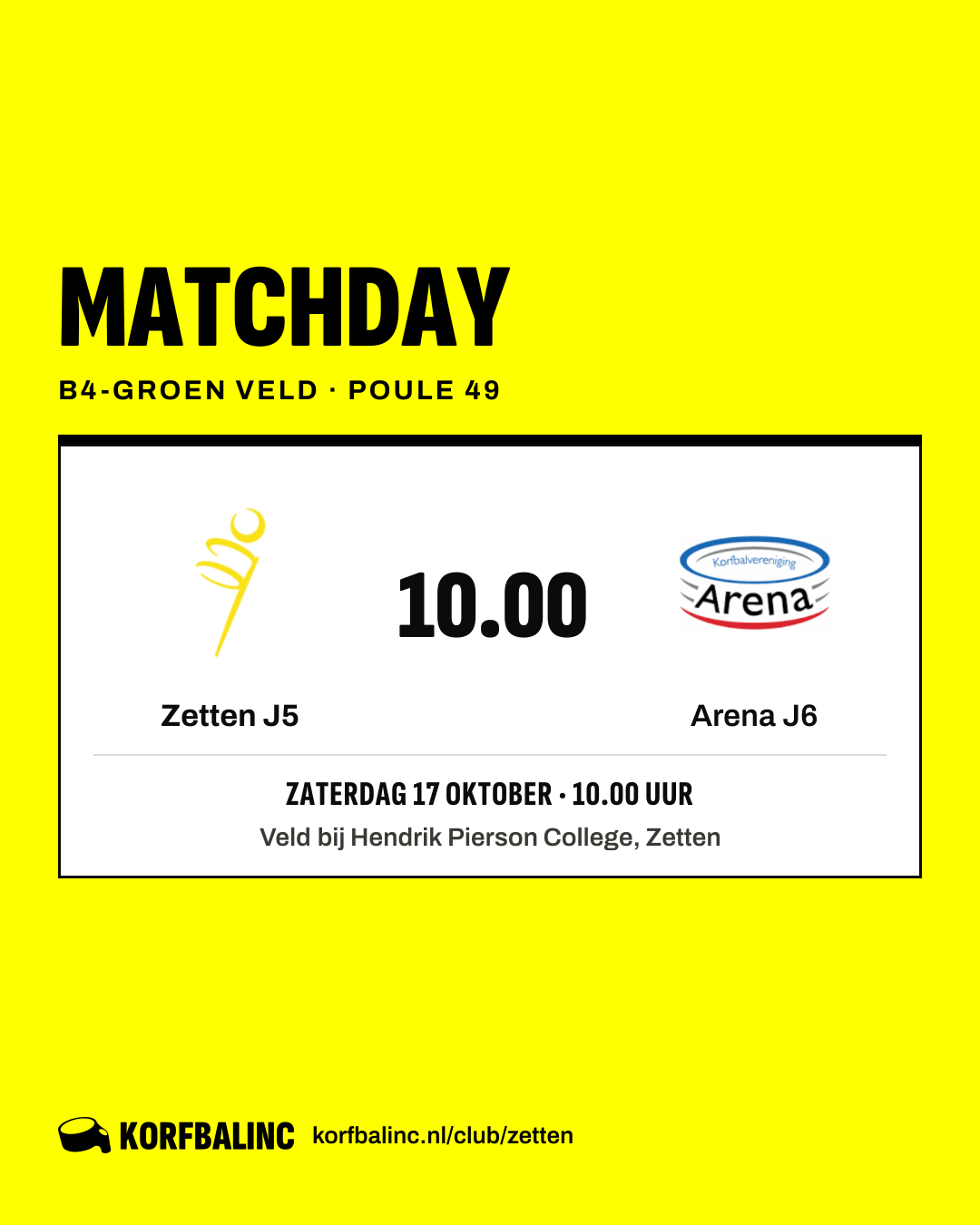 Zetten J5 - Arena J6
