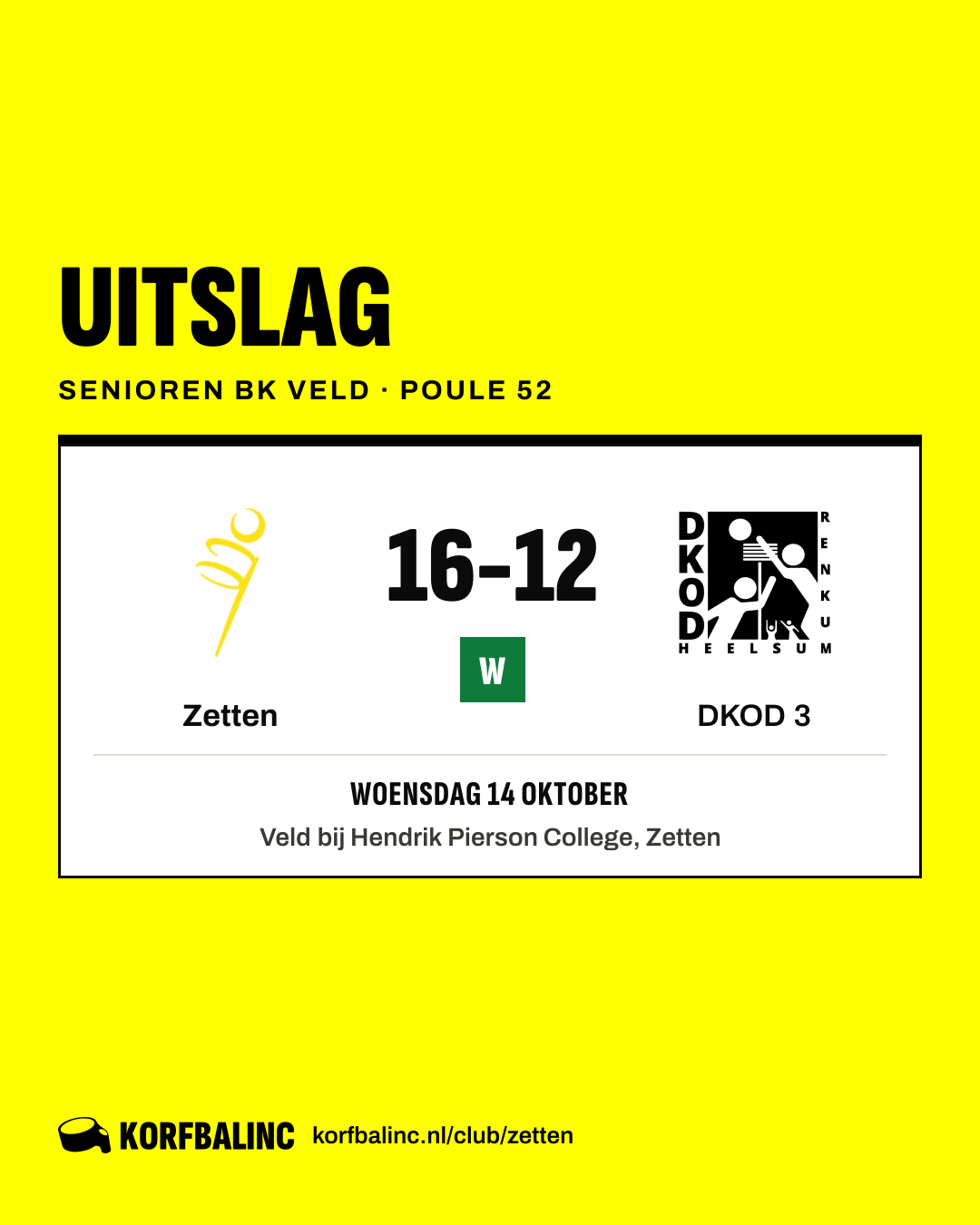 Zetten - DKOD 3