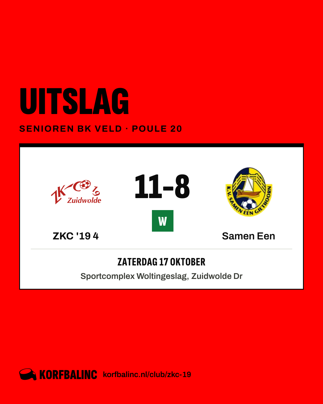 ZKC '19 4 - Samen Een